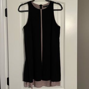 Black & Tan Shift Dress HYFVE